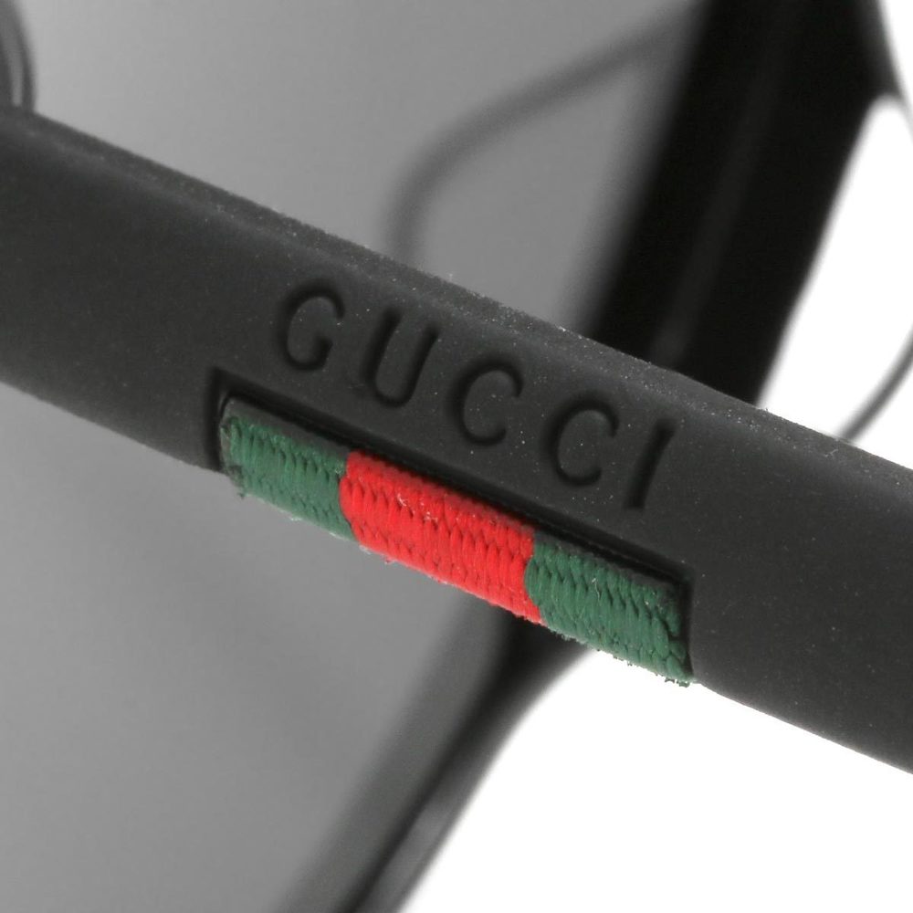 Gucci Sunglasses Black Grey Asi View 3